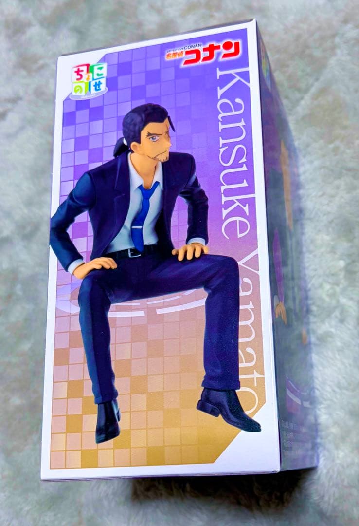 名探偵コナン ちょこのせフィギュア 大和敢助 諸伏高明　マスコット　くじ　バッジ