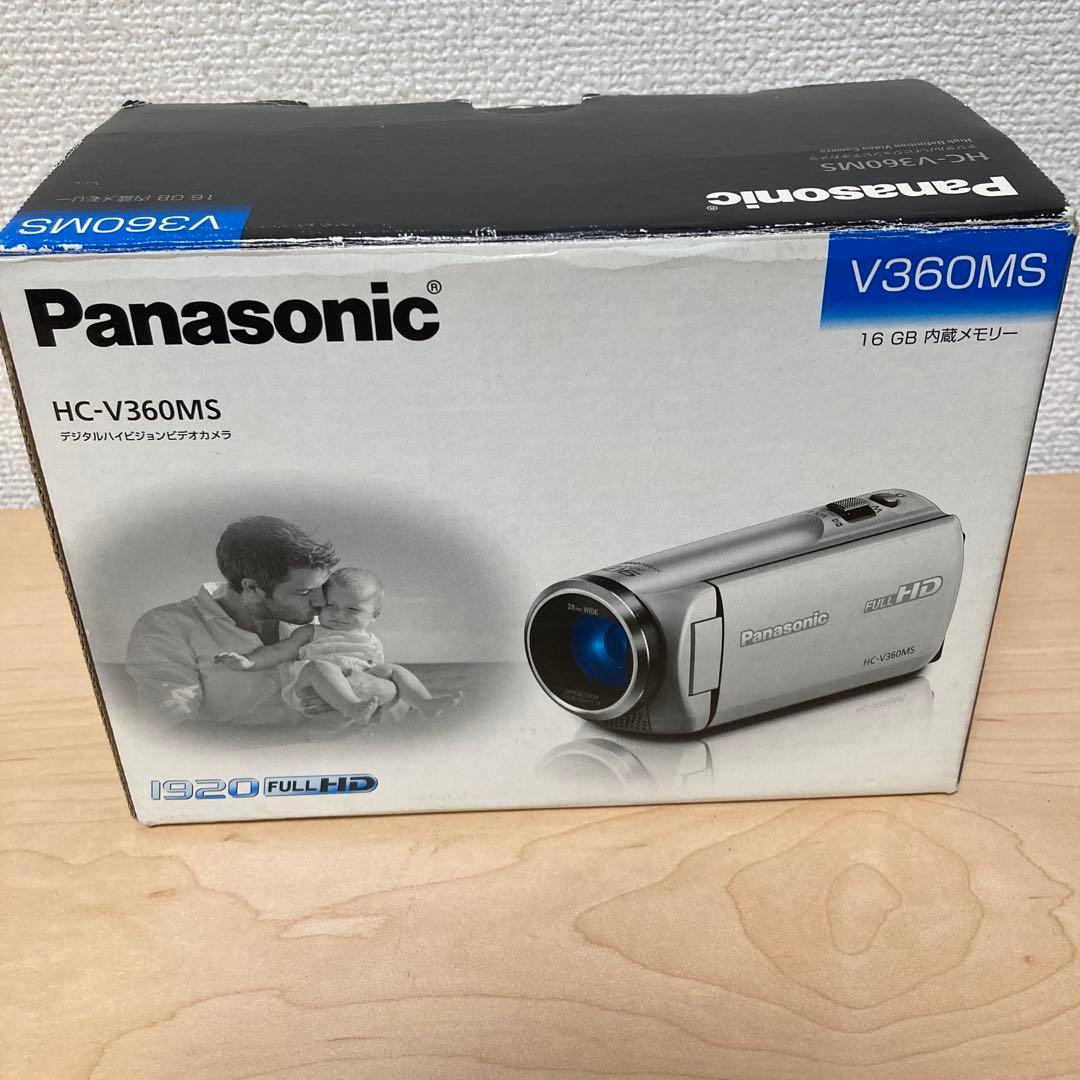 パナソニック デジタルハイビジョンビデオカメラ HC-V360MS