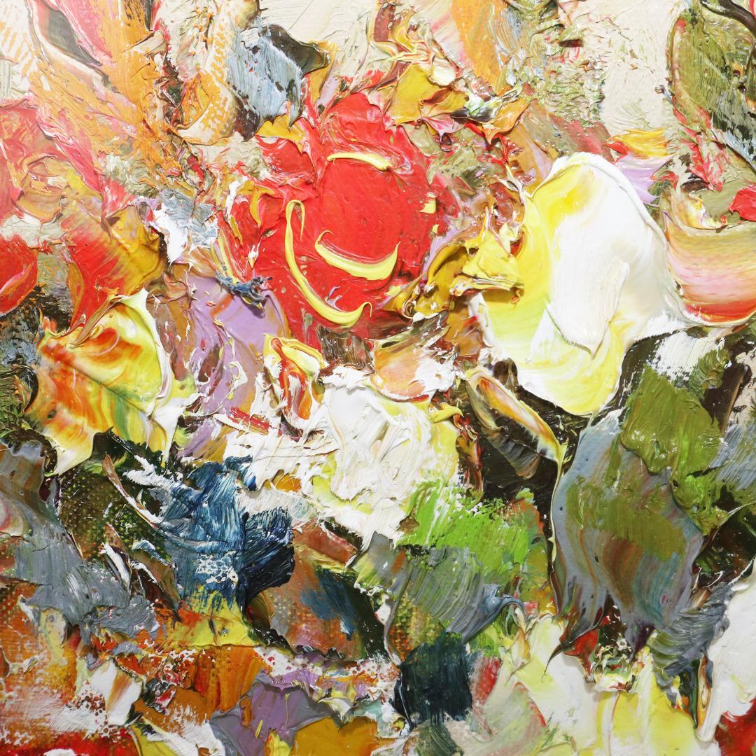 渡部ひでき「薔薇」 油絵 F10号 真作保証 - メルカリ