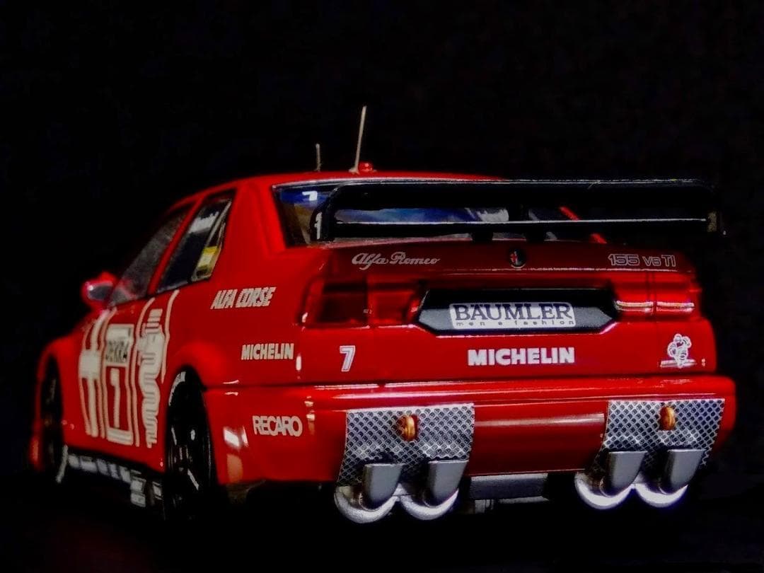 1/43 hpi-racing アルファロメオ 155V6 TI ♯7 DTM