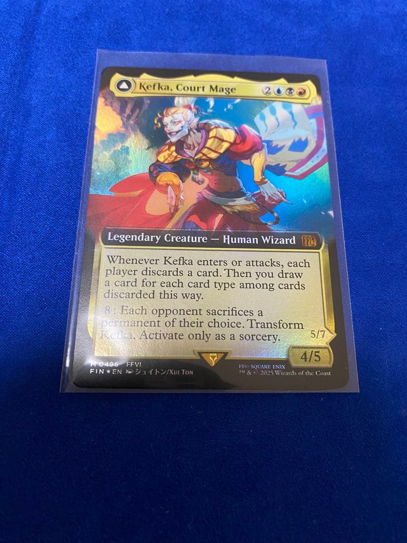 mtg Bundle限定 人造魔導士、ケフカ ヤシュトラ 拡張foil ff