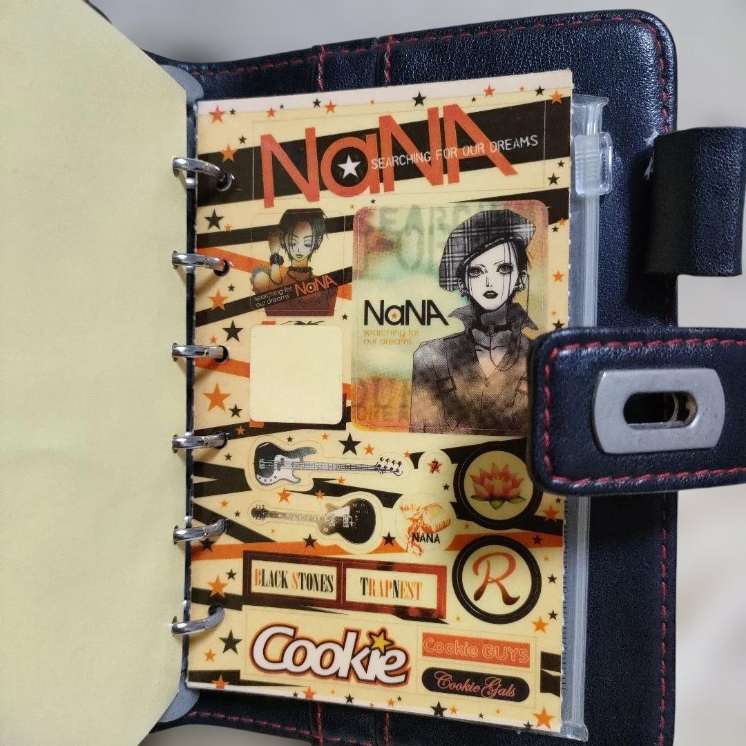 NANA 矢沢あい システム手帳(6穴バインダー) クッキー付録 - メルカリ