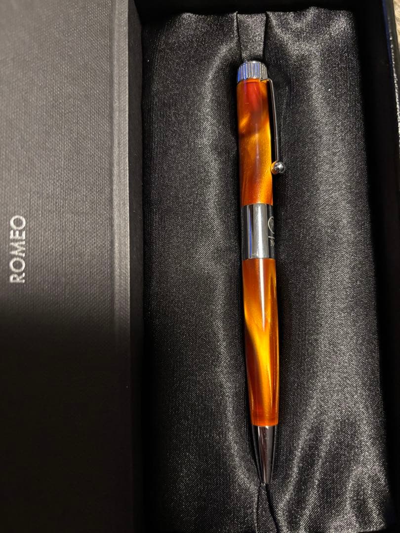 ROMEO NO.3 イタリアンレッドボールペン 専用ケース付き ROMEO No.3