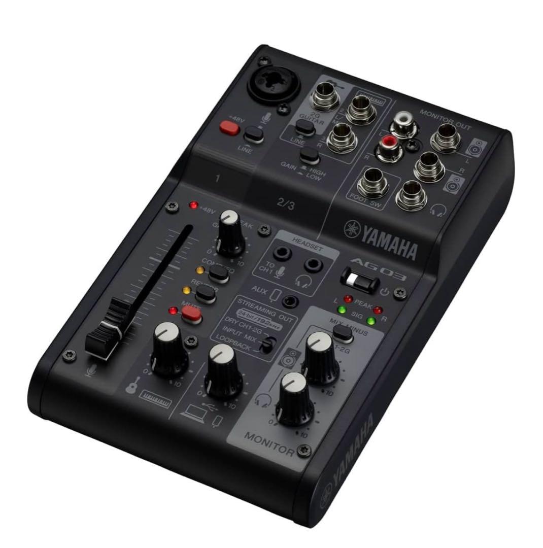 YAMAHA AG03mk2 ヤマハAG03mk2 美品 Amazon.com: Yamaha AG03MK2 White 6-Channel Live Streaming Loopback