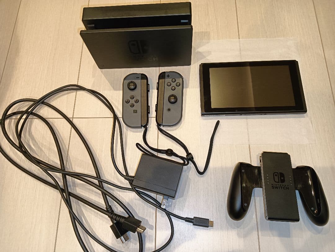 Nintendo Switch グレー 本体 バッテリー強化版