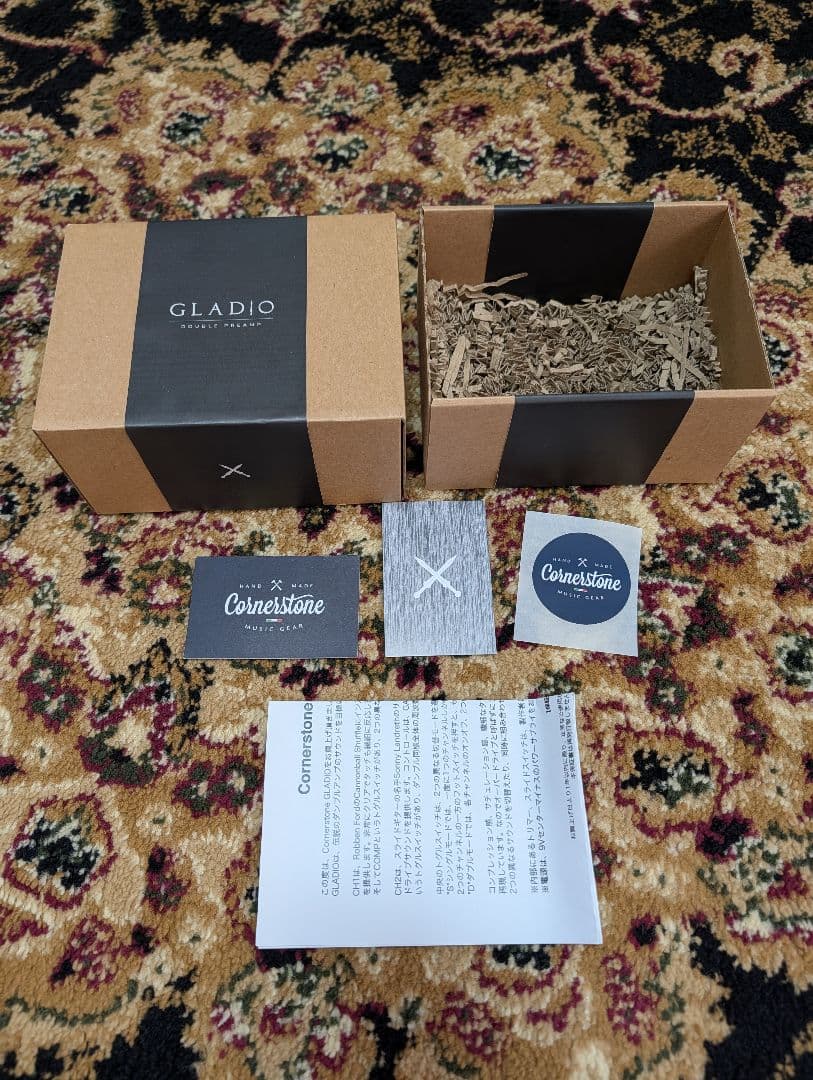 Cornerstone GLADIO ダブルプリアンプ