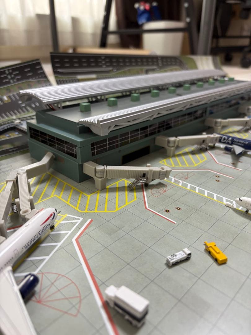 ①GJARPTB2 空港ターミナルビル ②GJAPS006 専用マット セット