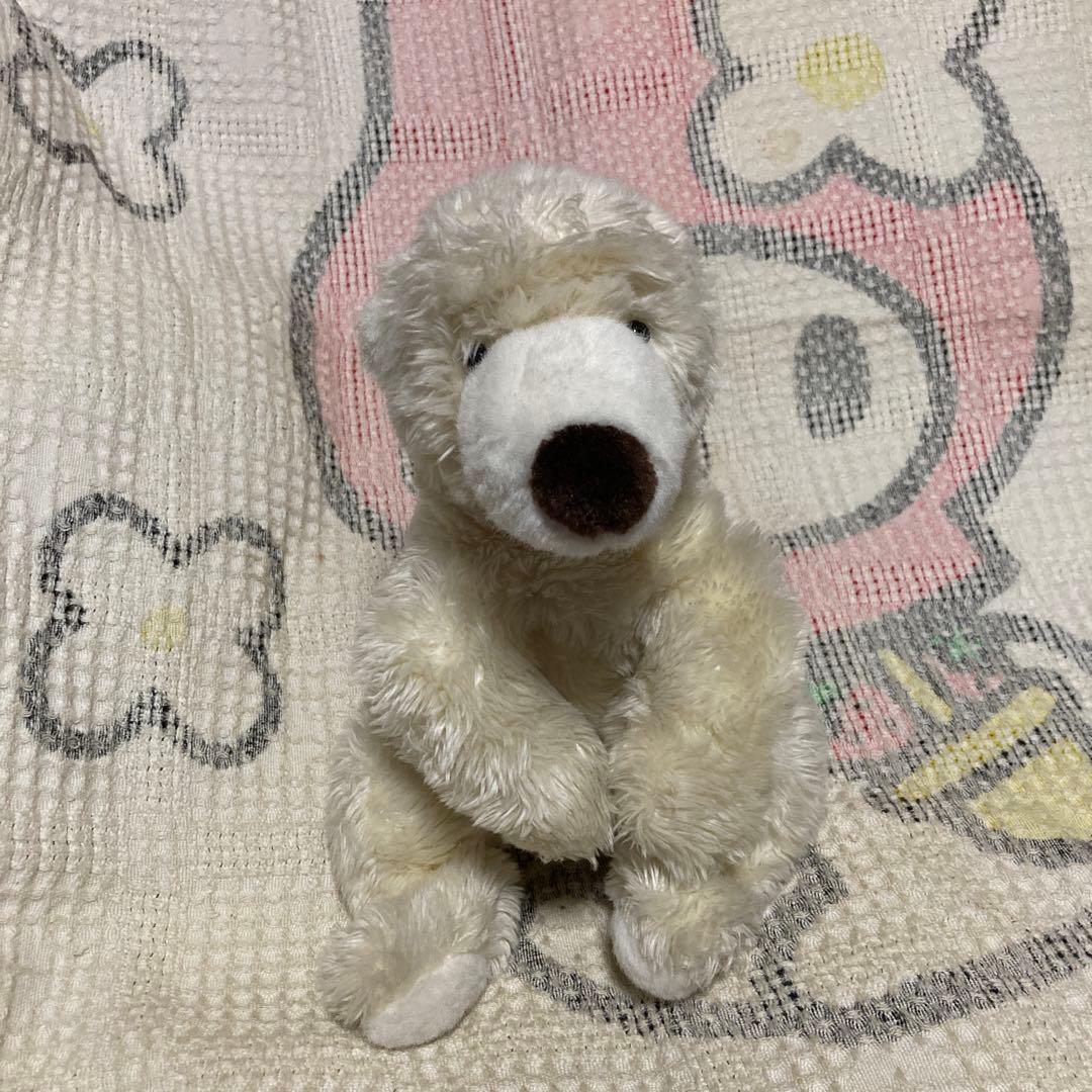 モンスイユ シロクマ ぬいぐるみ　中古品　MAY BLUE