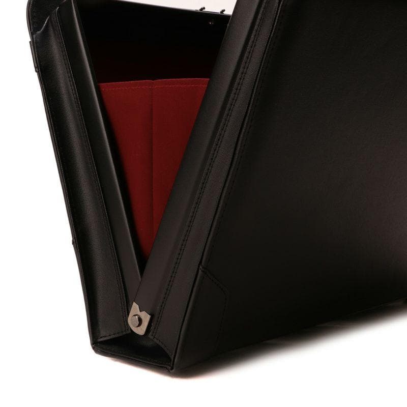 (限定値下げ中) 豊岡鞄「ダレス」黒色 ビジネスバッグ