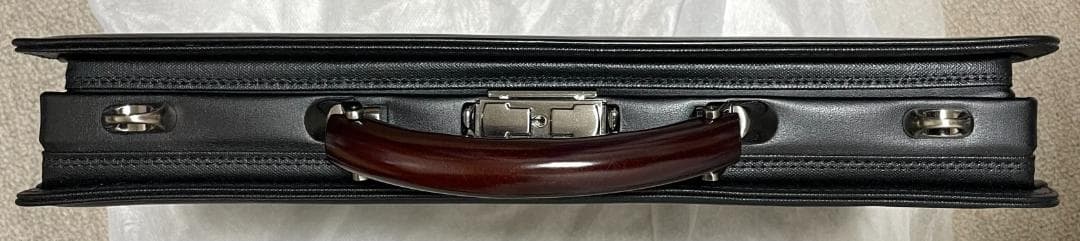 (限定値下げ中) 豊岡鞄「ダレス」黒色 ビジネスバッグ