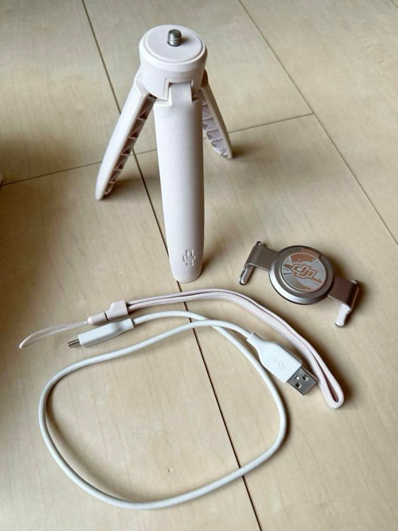 ほぼ未使用】DJI OM5 ホワイトピンク