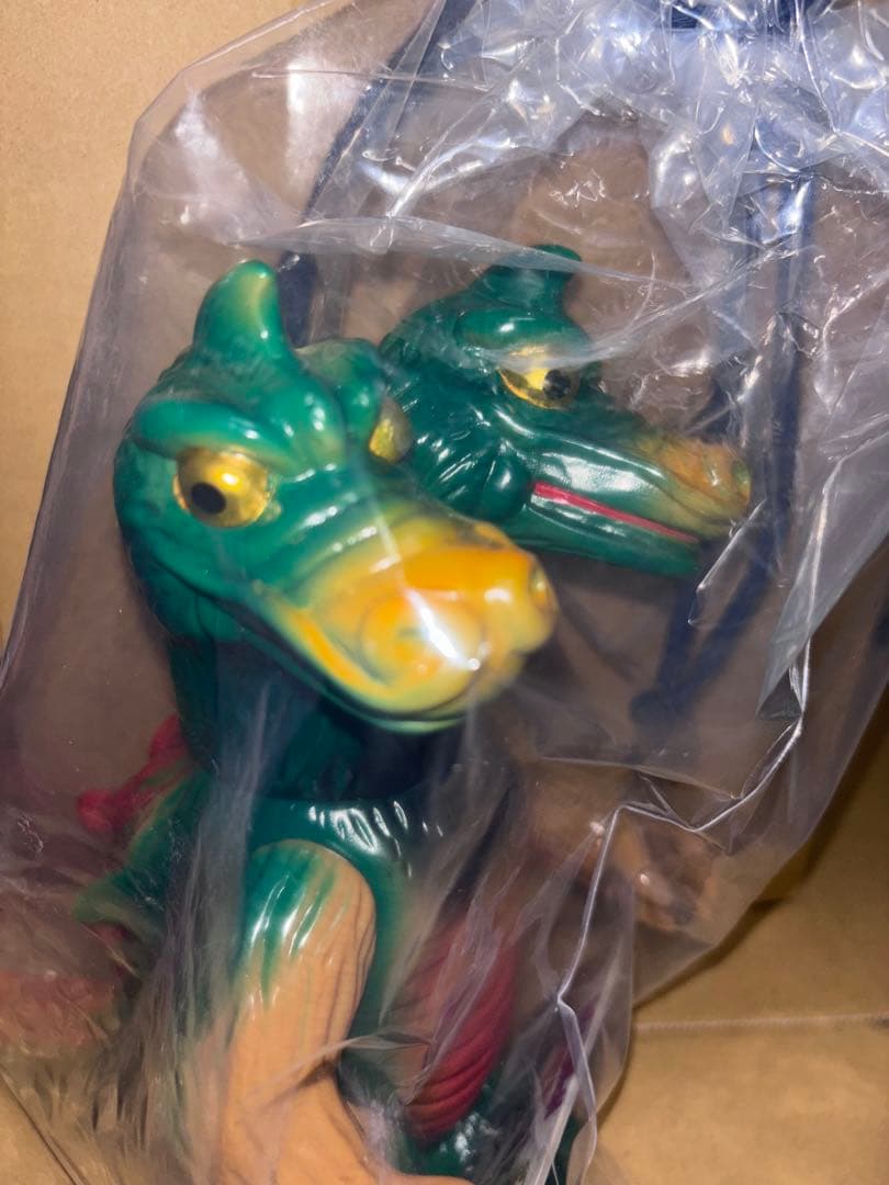 マルサン 火山怪獣 バロン 70´s カラー ソフビ マルモン MARUSAN