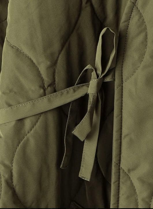 【SHIPS別注】MACOBER:ミリタリー キルティング ジャケット