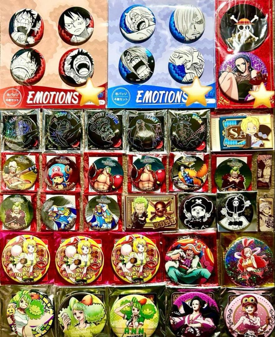 ワンピース 缶バッジ アクリルスタンド カード 他 グッズ 詰め合わせ