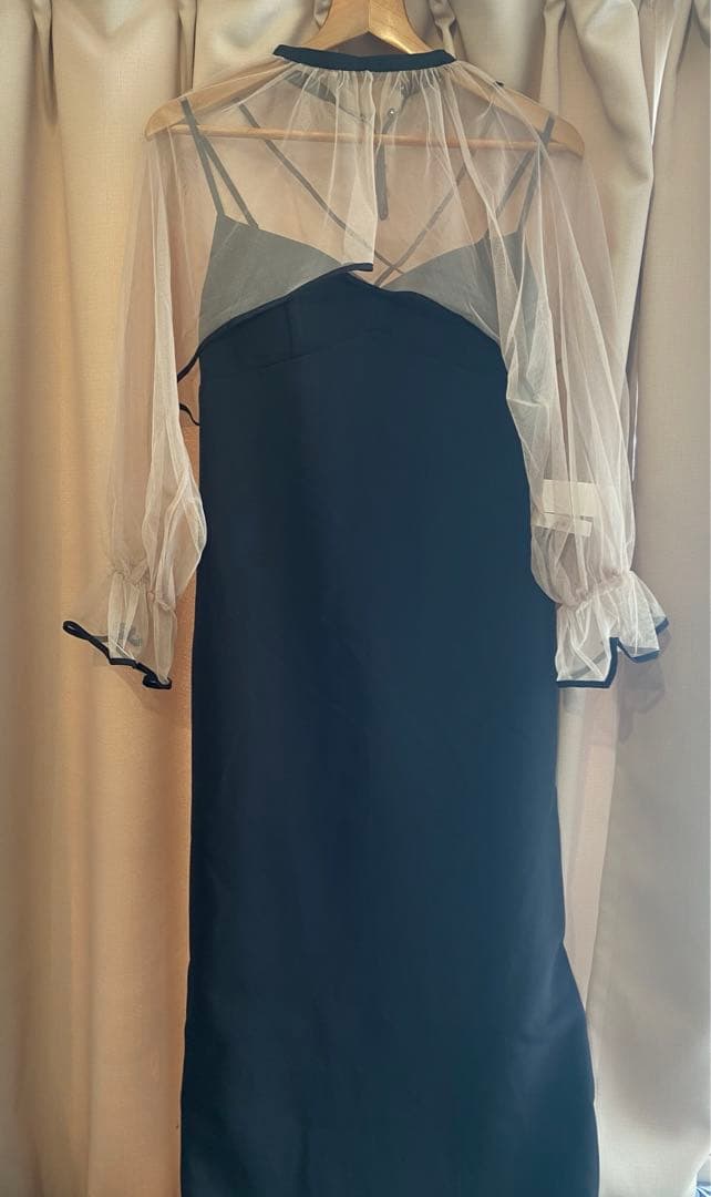 Ameri vintage MANY WAY TULLE VEIL DRESS