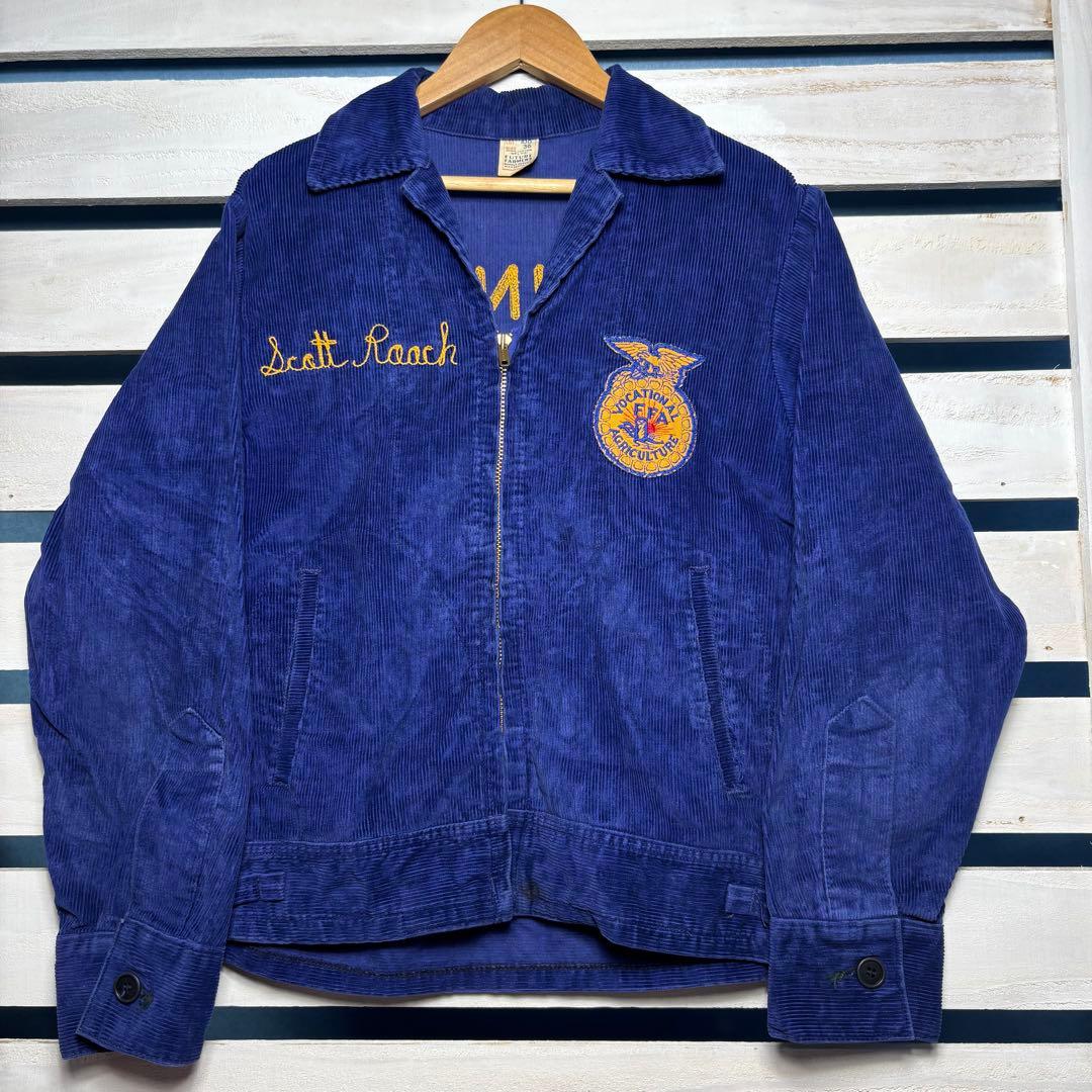 ビンテージ 60s FFAジャケット　サイズ36 TALON チェーンステッチ