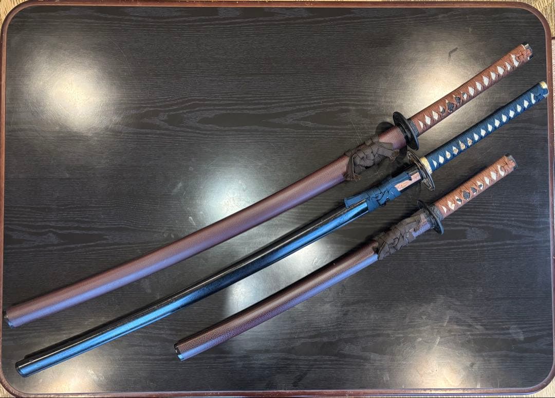 日本刀 模造刀 3本 鞘あり