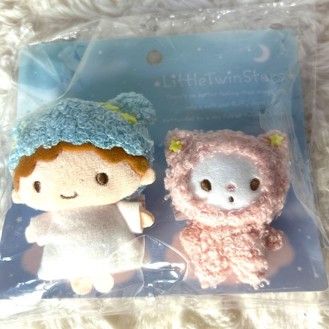 サンリオ リトルツインスターズ マスコットブローチ ファンシー 2個セット