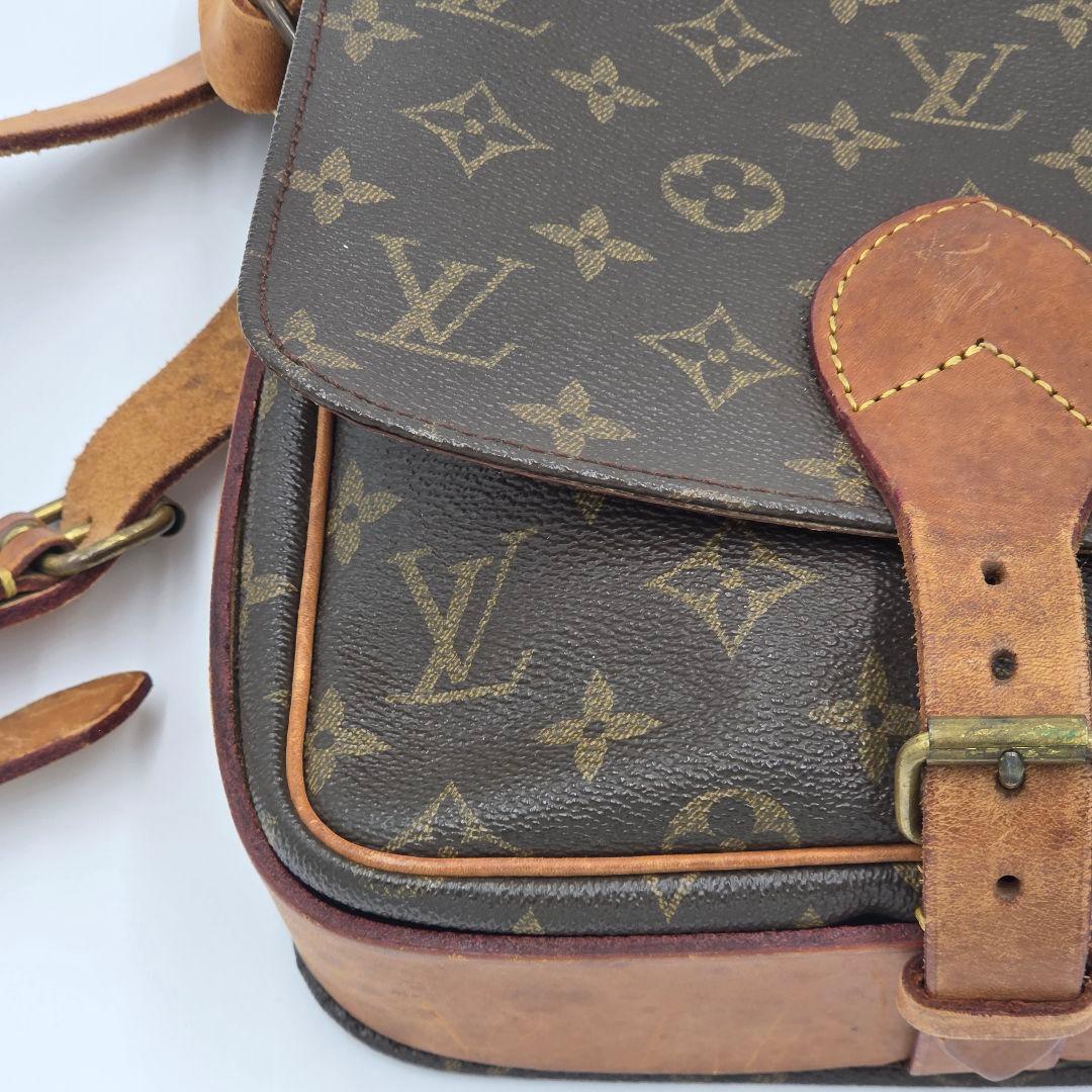 【良品】ルイ・ヴィトン モノグラム カルトシエール ブラウン ショルダーバッグ