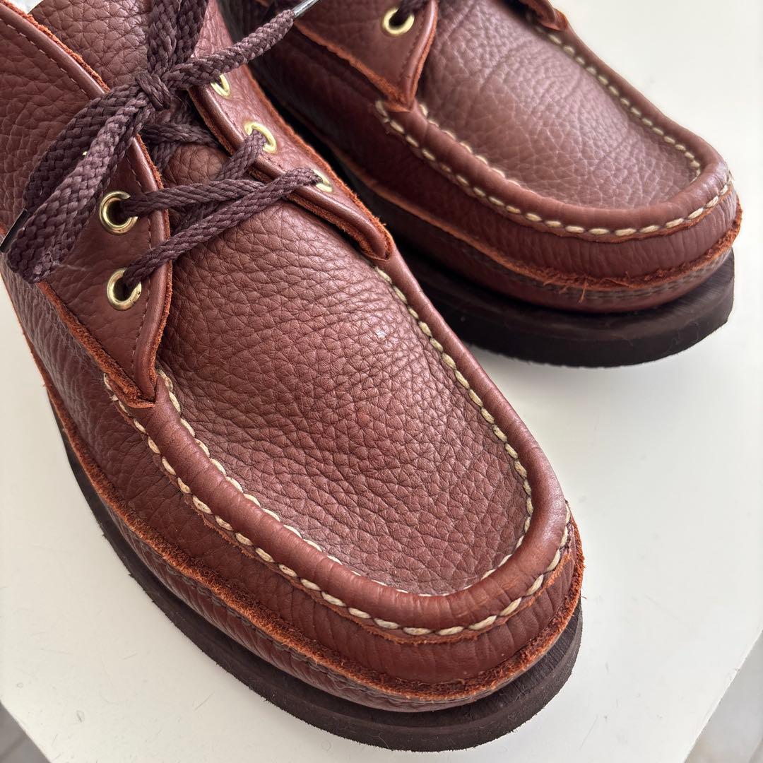 ラッセルモカシン／スポーティングクレイチャッカー／ブラウン／7EE