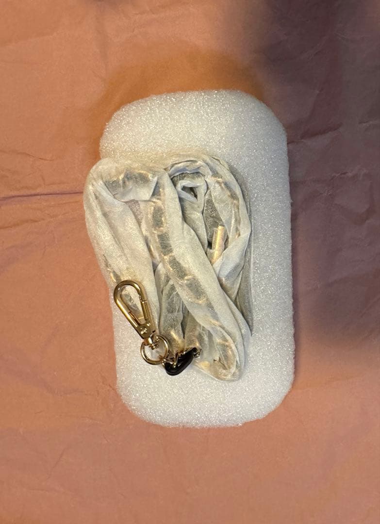 2WAY リボンチャームキルティングバニティバッグ　RANDA