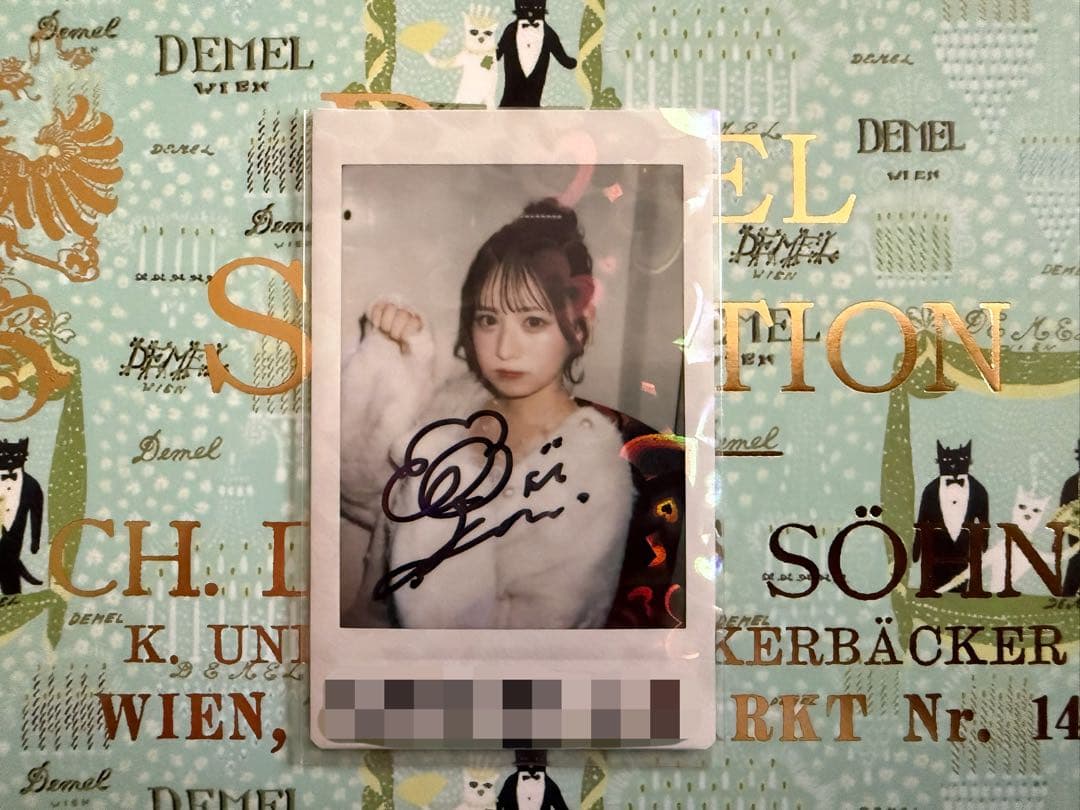 CANDY TUNE きゃんちゅー 立花琴未 チェキ サイン