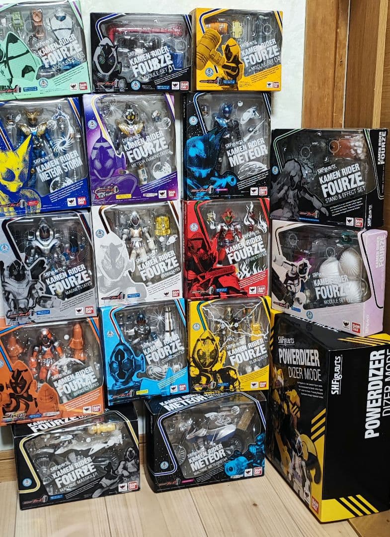 フィギュアーツ 仮面ライダーフォーゼセット S.H.Figuarts 仮面ライダーフォーゼ モジュールセット02 | 魂ウェブ