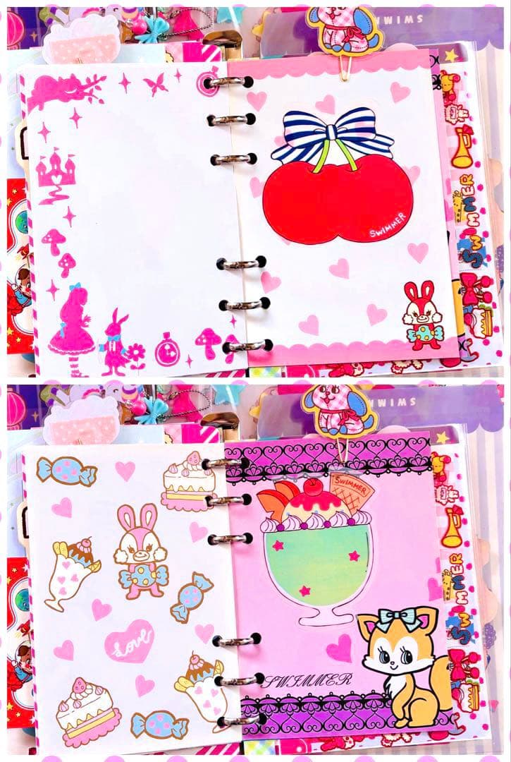 おすそ分けファイル　バイブルバインダー　ユニコーン多め　大容量② 限定1点