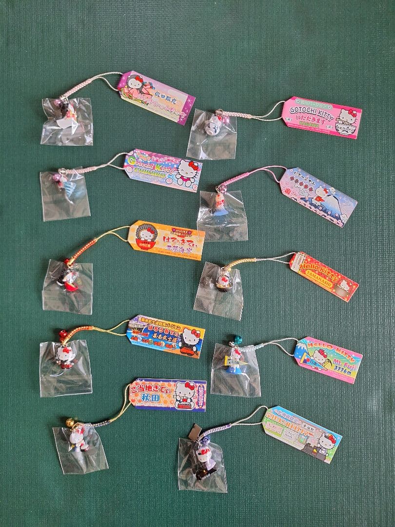 キティストラップ　ご当地キティストラップ１５０種１５０固以上