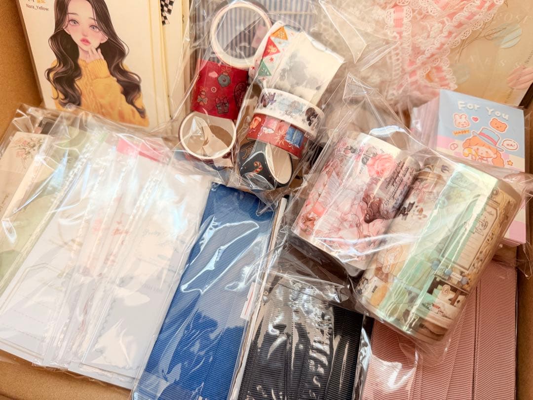 コラージュ素材 大容量 処分 100サイズ