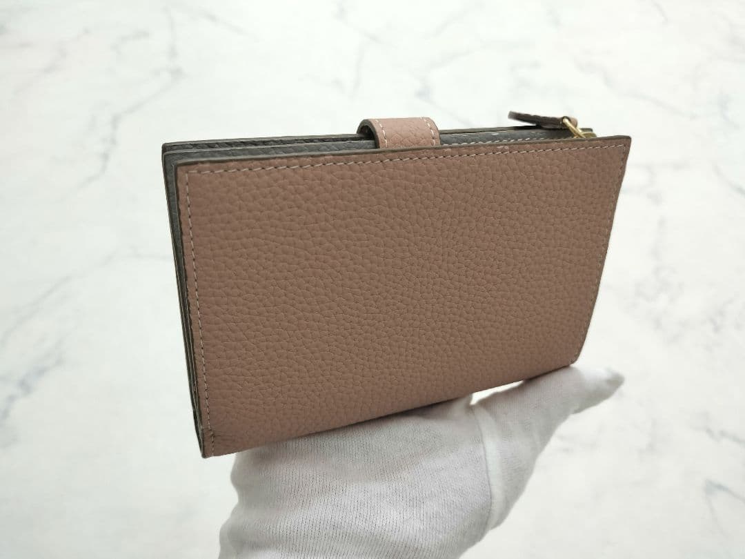 ホリデー限定】数量限定 BONAVENTURA 二つ折り財布 くすみピンク