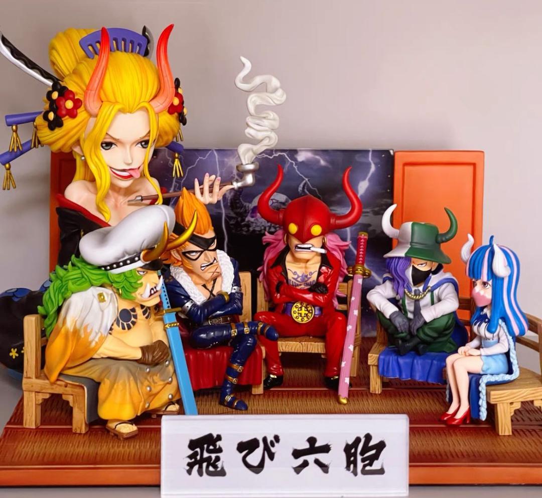 ワンピース  Yz 飛び六胞 ガレージキット ガレキ スタチュー フィギュア