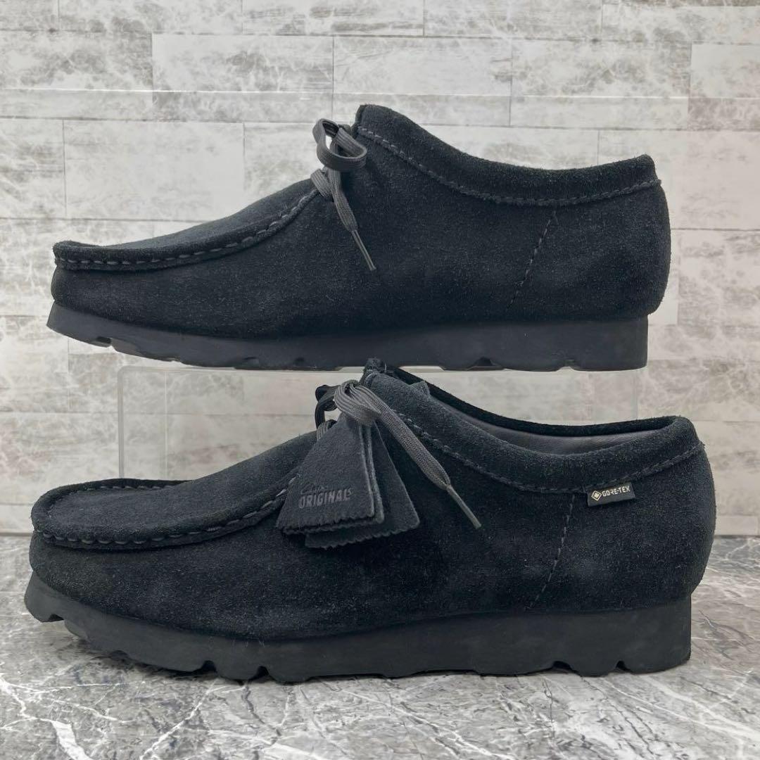 【極美品】クラークスオリジナル ワラビー ゴアテックス 28.5 ブラック