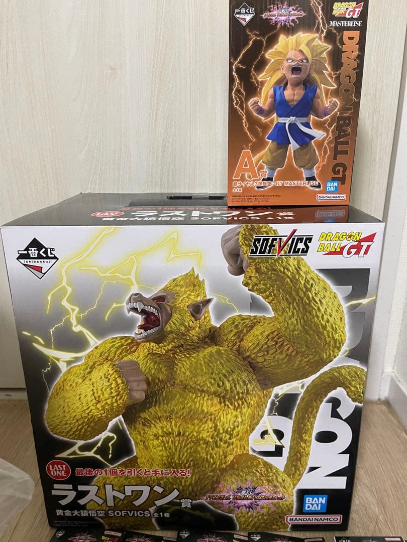 一番くじドラゴンボールGT Sofvics ラストワン賞 黄金大猿悟空の通販は