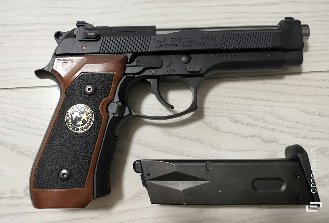 東京マルイサムライエッジスタンダードモデル ハイグレードタイプ ガスブローバック