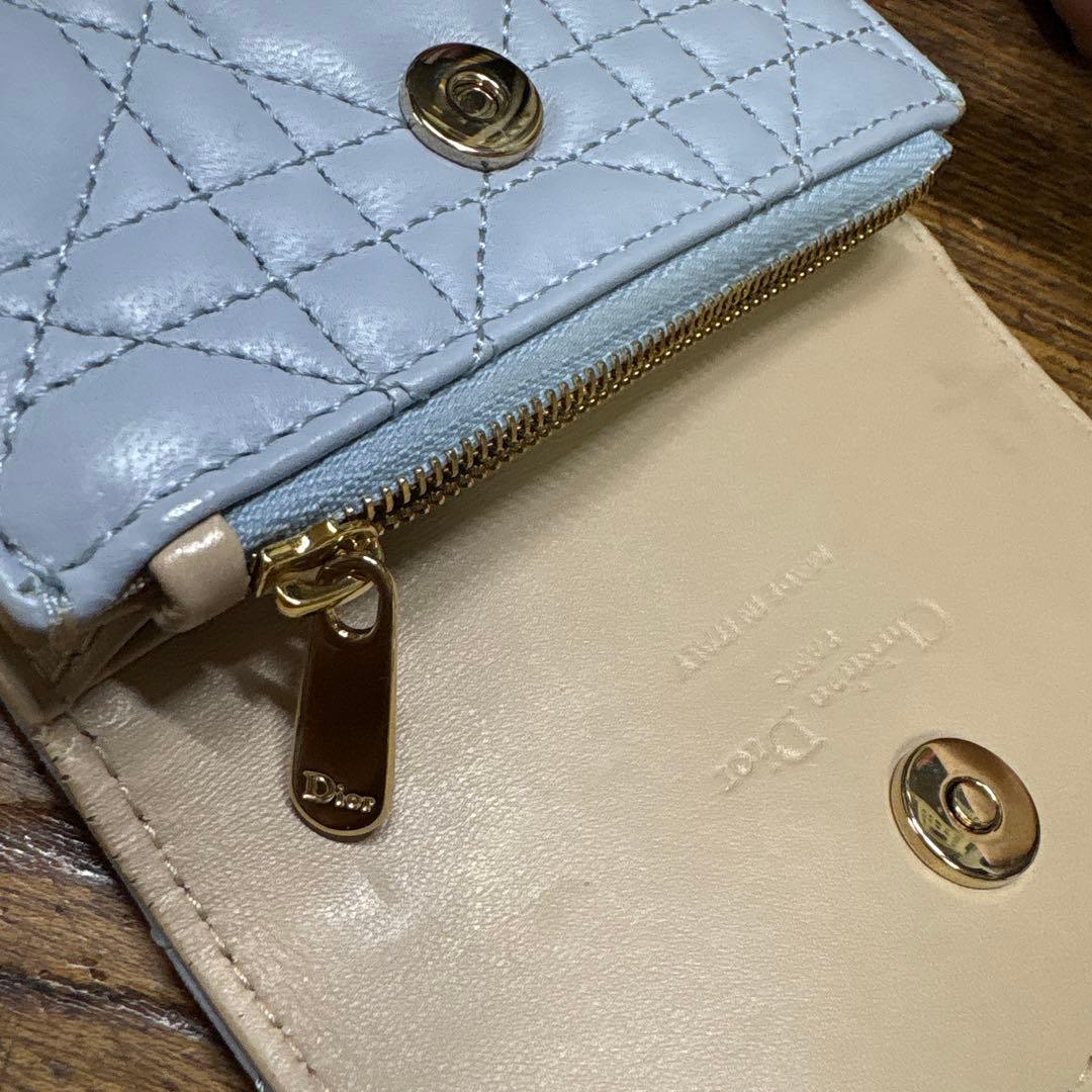 ディオール　ケース　小銭入れ　チャーム　My Dior Glycine