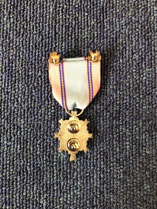 自衛隊 第四級防衛功労賞 第11号防衛功労章（第4級賞詞）