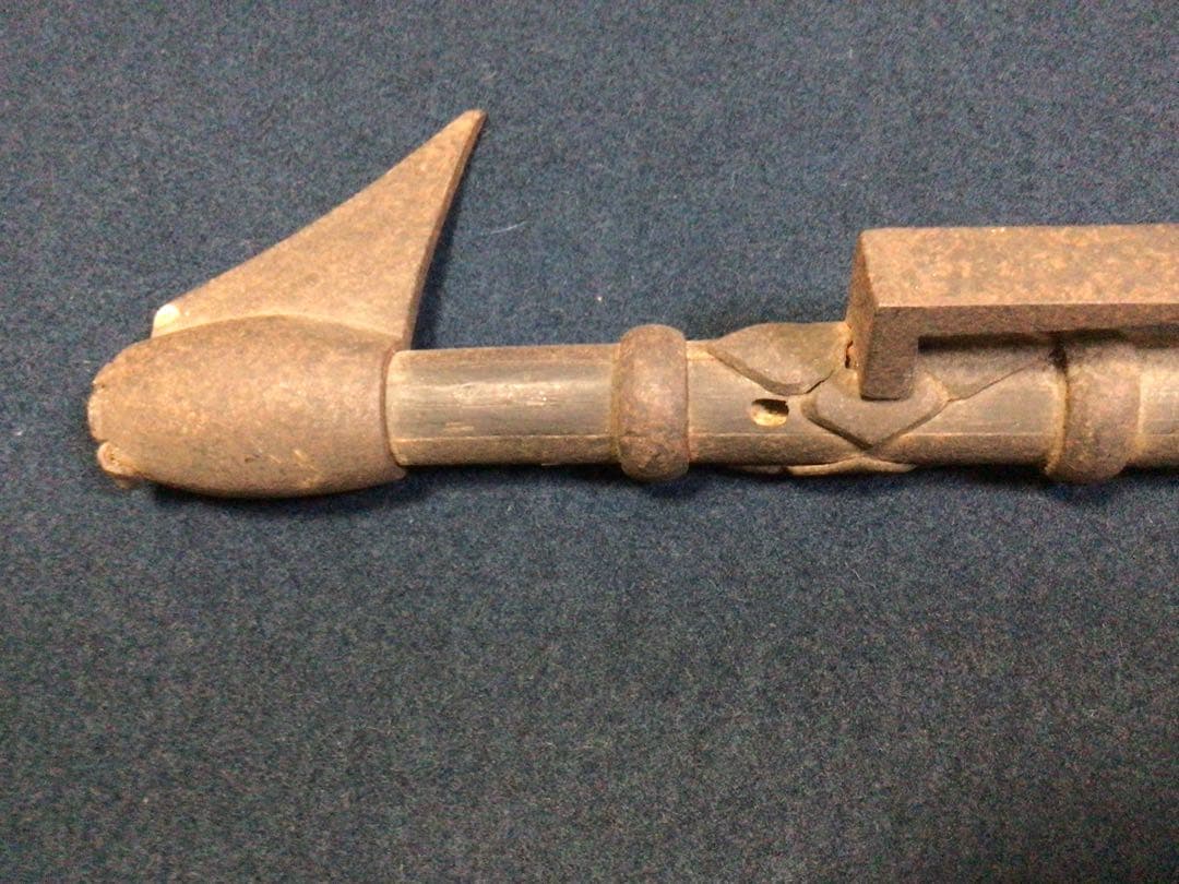 時代物　明治時代　鳶口　とび口　火消道具　古道具　アンティーク￼