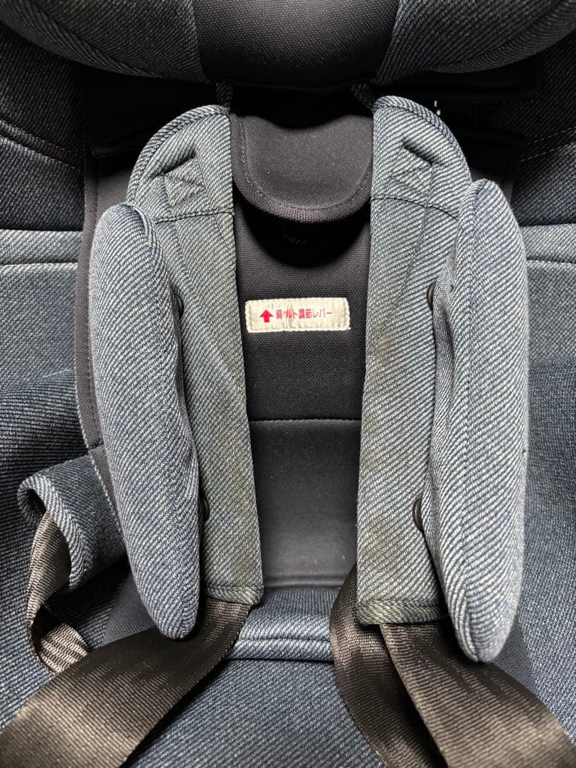 極美品】エールべべ クルット5 Oui グレー クッション丸洗い済み