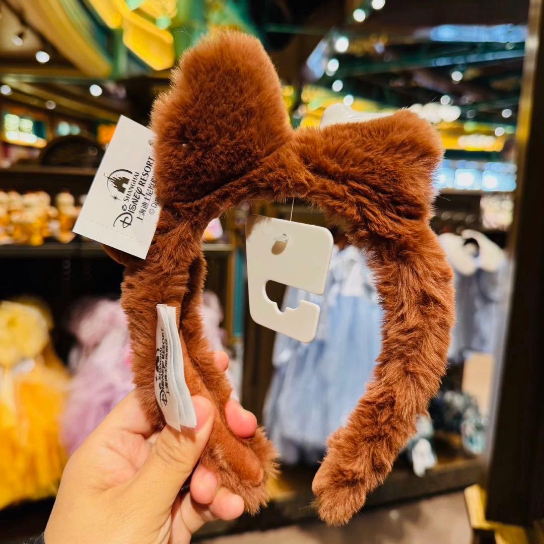 上海ディズニー　チップアンドデール　カチューシャセット