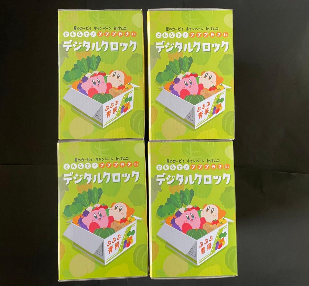 namco 星のカービィ　デジタルクロック　4個セット