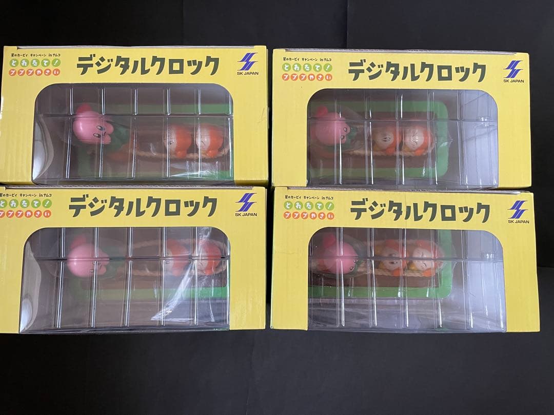 namco 星のカービィ　デジタルクロック　4個セット