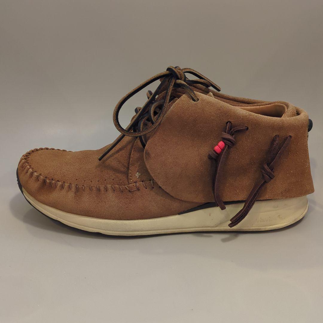 visvim ブラウン スエード モカシン靴 ブラウン US9