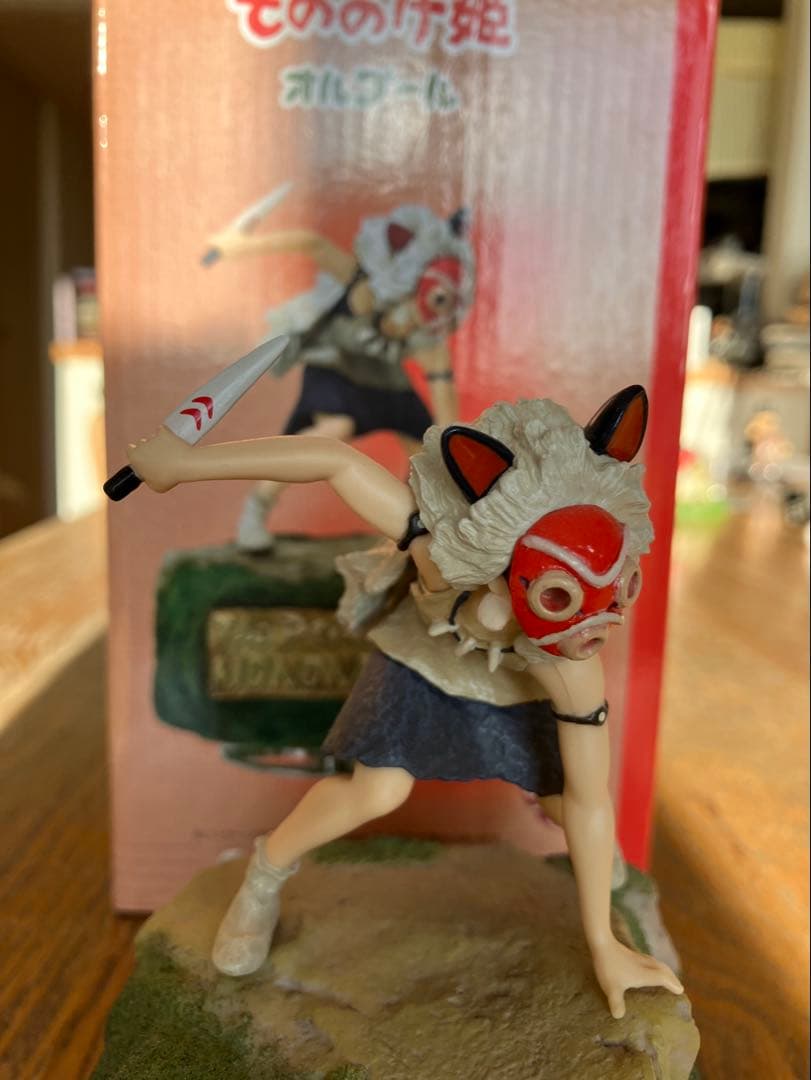 ▪️もののけ姫　サン　オルゴール　フィギュア　箱あり