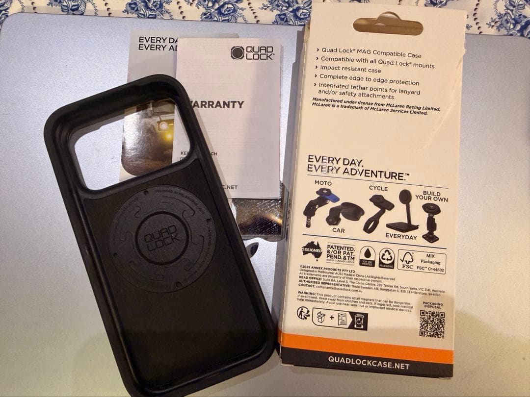 QuadLoc x McLarenコラボ!iPhone17proマグケース 新品 - メルカリ