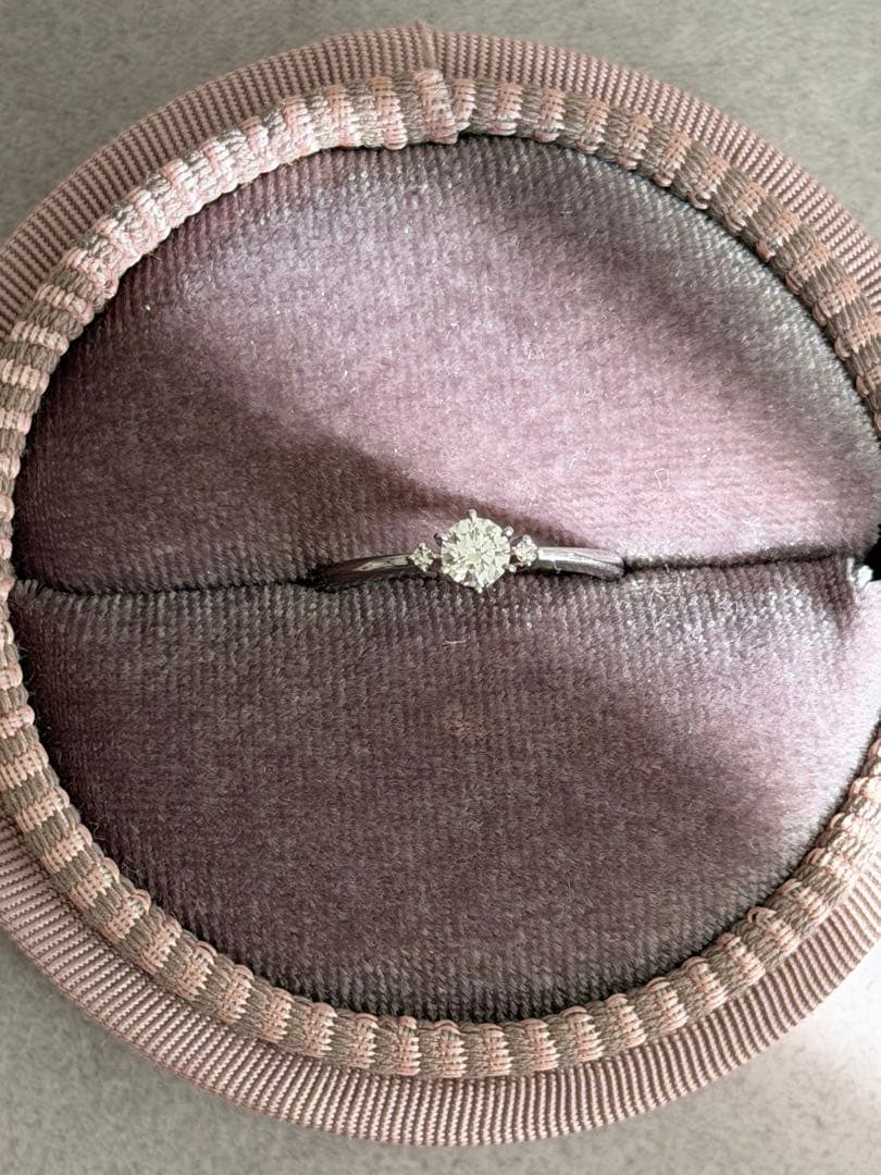 ダイヤモンドリング 0.25ct Dカラー・FL・3EX・蛍光なし