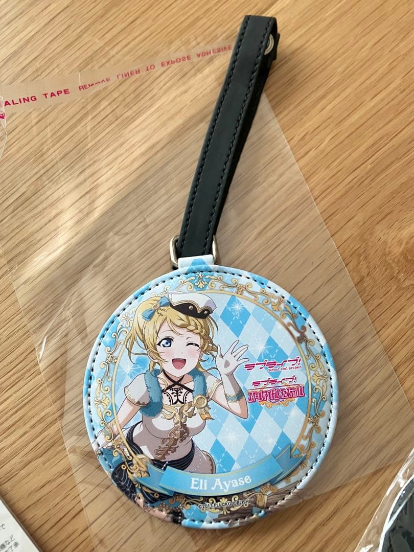 ラブライブ LoveLive! μ's 絢瀬絵里 デカストラップ ラゲッジタグ
