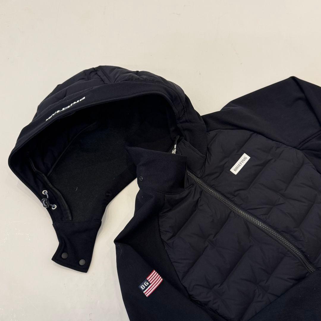BRIEFING　正規品　ハイブリッドダウンパーカー　ブラック　Mサイズ