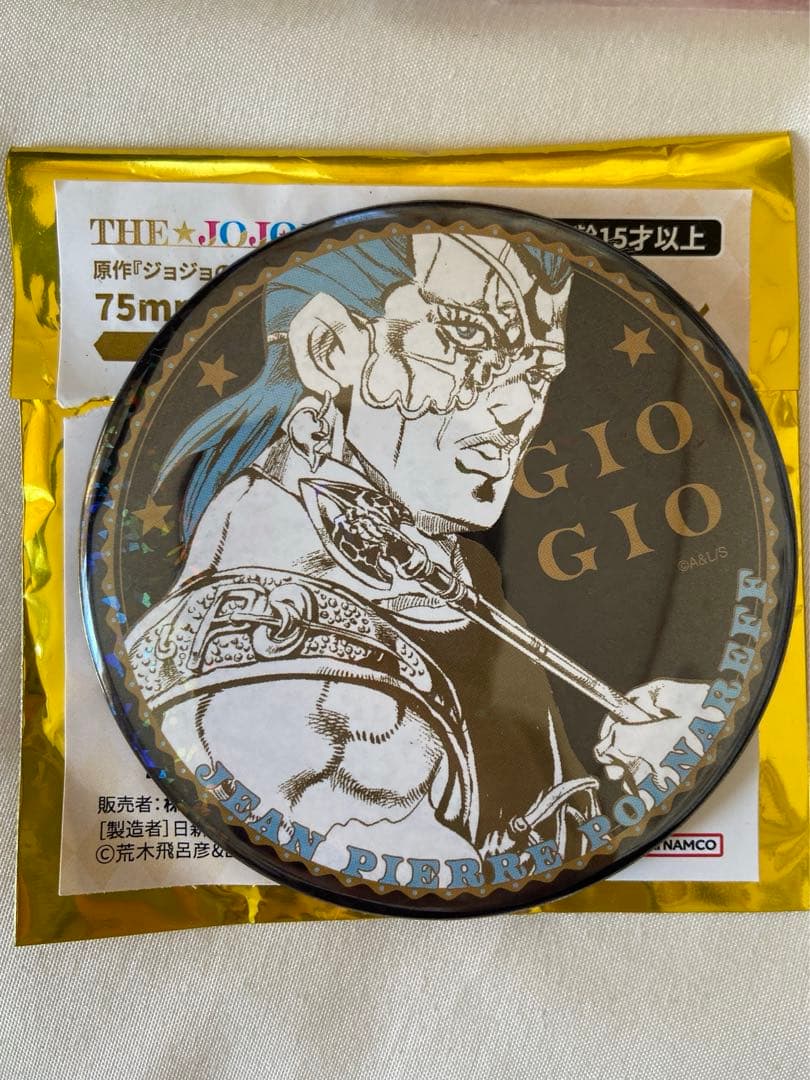 ジョジョ ワールド 店舗限定 ホログラム 缶バッジ ポルナレフ - メルカリ