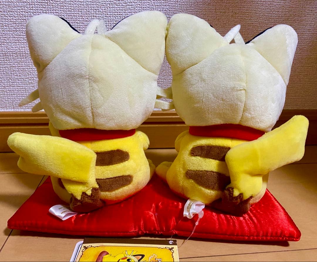 マンスリーペアピカチュウ 1月 まねきねこ ニャース ポケモンセンター限定